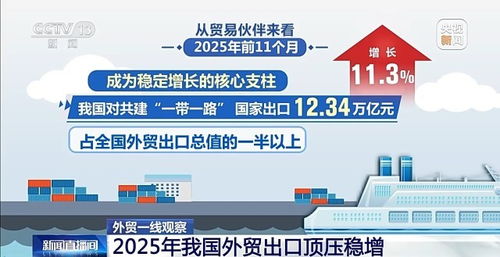 外貿(mào)一線觀察 向新向優(yōu)，更加多元——2025年我國外貿(mào)進出口特點顯著